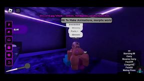 Snowbunny knows how to take a thick blue futa cock..!~