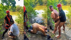 operario do metro saiu do trampo pra aliviar no cu do gordinho