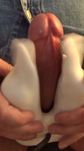 Must-share moment from "milked by my nobra machine"