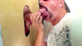 New Guy Tries Out A Gloryhole Blowjob - GloryholeHookups