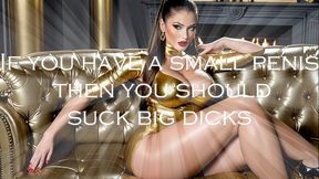 If you have a small penis then you should suck big dicks 8 min