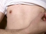 【日本人】敏感な乳首を弄び恥ずかしい喘ぎ声を上げながら感じる変態チクニー【#22】