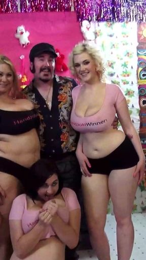 Siri And Samantha's Massive Chests Ignite A Tit-Focused Fucking Frenzy!   Clip 2