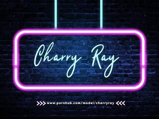 Applying oil to my breasts and sensually caressing 'em.