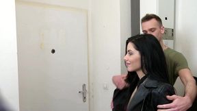 alex black takes interracial anal creampie from joachim kessef