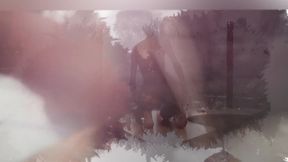 the neighbor visits me in quarantine and does not know that i am recording it, he fucks me and fills my ass with semen. p2