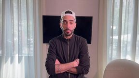 spanish boy fucking bareback in backroom in fetish outfits