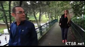 Gaping butt of a tranny in act