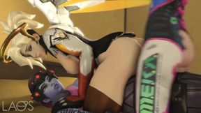 Futa Fucks Overwatch Cowgirl Hard And Deep