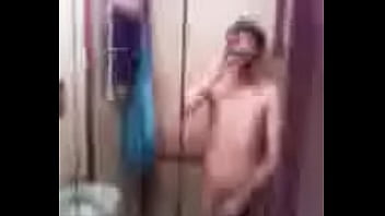 guy mirror jerk