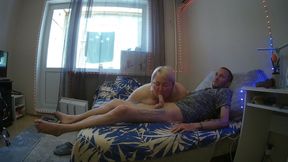 My Hand Job Continued with a Blowjob From Stepmom to Cum