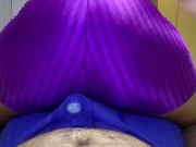 Yoga pants shiny spandex dry humping lapdance make he cum in his pants