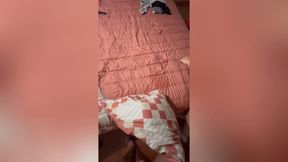 POV Submissive Slut Sucks Her Stepbrother-in-law's Cock in Exchange for His Silence