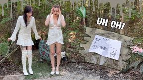QUICKSAND NIGHTMARE: Party Girls Sink in Thick Mud