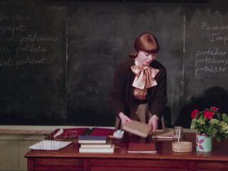 Teacher didn't like the sex with the janitor at 1st