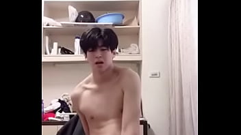 K-pop solo Korean Twink masturbate