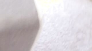 Tyler Nixon spies on his stepsister Marley Brinx as shes on the bathroom and she