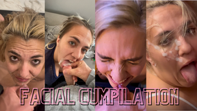 FACIAL Compilation Sadie Swallows