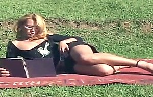 Doggy style sex outdoors