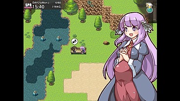 Impregnate my harem farm [ BREEDING HENTAI game ] Ep.20 naked MILF PUBLIC BATH exhibitionist !