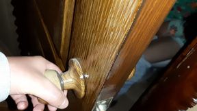 I Heard Moans From the Toilet and Spied on My Stepsister