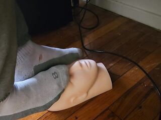 Face Footrest Whilst Getting Work Done! (Full vid 26 minutes!)