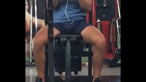 Filmei minha mala na academia