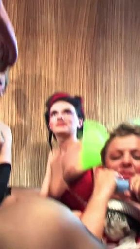 Fuck Fest Lesbian Session with Squirting French Sluts