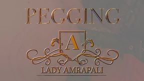 PEGGING  Total lenghts 5:57 minutes  StrapOn Strap On Anal Dildo Bdsm Slave  LADY AMRAPALI  Herrin Mistress Domina Femdom