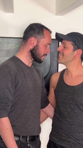 The sexy Arab Moka fucke draw bys traight curious