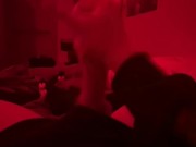 Cumming in my paw pad thigh highs