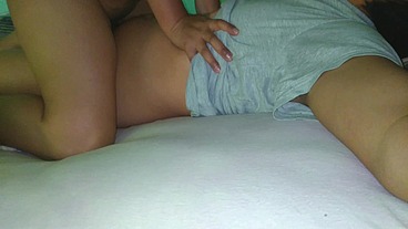 my little sucking and fucking my cock she 18 i 25