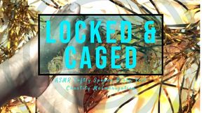 Locked & Caged: Chastity Mesmerization and Ebony Goddess Dirty Bunion Feet Worship ASMR Softly Spoken