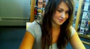 Teen GF Flashing in Public Library!