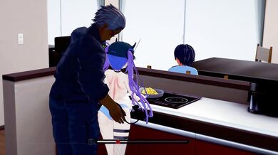 Hololive 常闇トワ　NTRボテ腹セックス　BBC