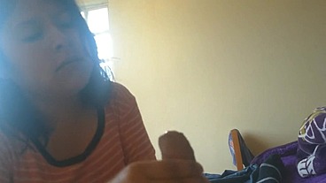 After the shower, a blowjob: that's what my stepsister tells me and asks me if I'm sure. It ends in creampie.
