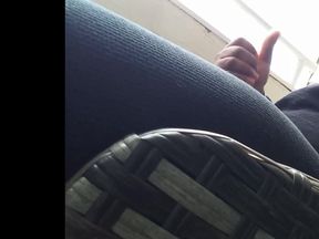 Balcony Jerk & Cum