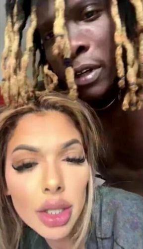 Blonde beauty surrenders to raw interracial passion with creamy ecstasy