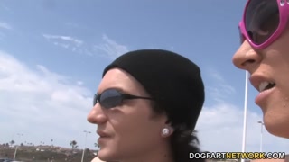 Anal Slut Katie Summers Has Shaking Orgasm On Black Cock