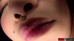 POV Virtual Tongue Kiss: Misaki Yumeno's Raw and Intense Deep Kiss