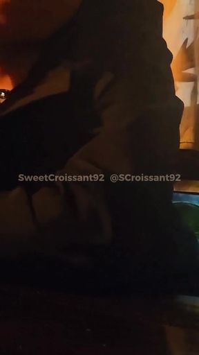 Public Bar Risky Orgasm WAITER WATCHING French Wife Remote Vibrator   Clip 1