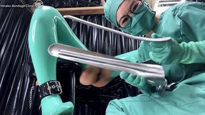 Big Speculum (Dental Gag) Anal Play!