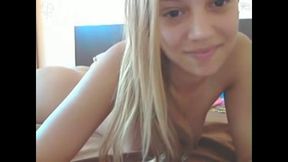 Cute Coed With Perky Jugs On Webcam