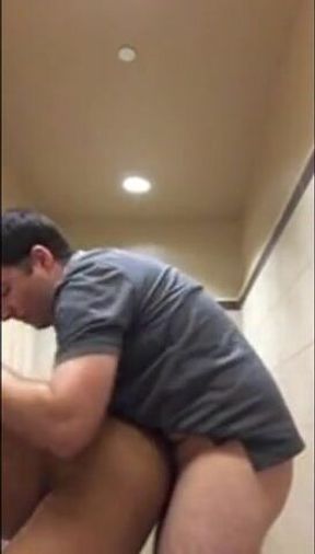 Black Thief Pounded by White Manager in Restroom