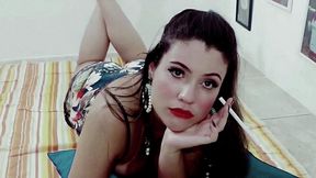 Smoking Girls From Brazil Model Andressa Video 0025