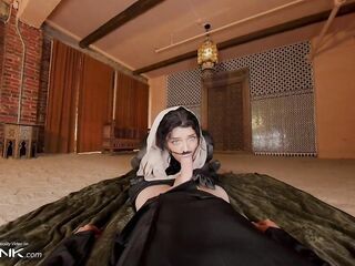 VR Conk: Lustful Teen Chani Sucks And Screws Paul's Ramrod In Dune Cosplay Porn Parody pt.three