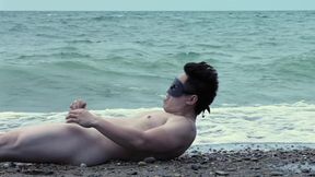 Spotted: the Ocean’s Personal Hype Man. Waves Crashing, Muscles Glistening, and Absolutely Zero Chill.