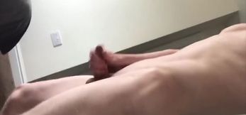 Sweety young penis sucker plays around with his wild