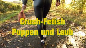 Crush-Fetish, Dolls and foliage - Püppchen und Laub