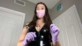 SPE Checkup and Chastity for Good Girls in Latex